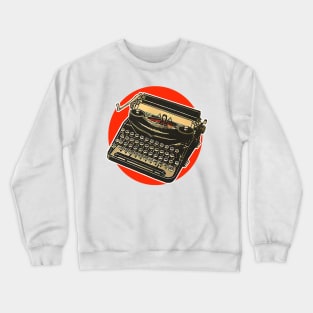 Vintage typewriter Crewneck Sweatshirt